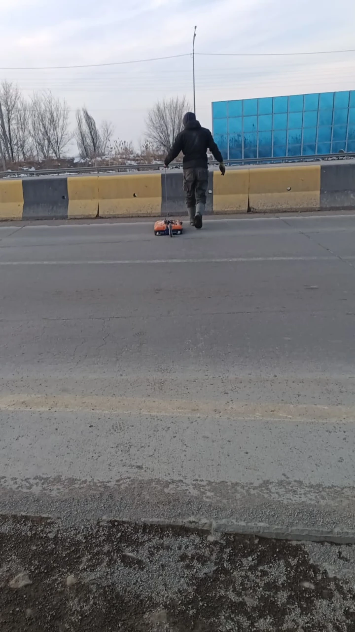 Пример георадарного обследования 1